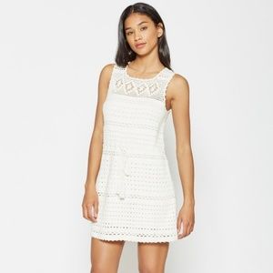 Joie Nawra Crochet Cotton Shift Dress